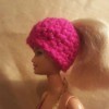 Making a Crochet Ponytail Hat for a Barbie Doll