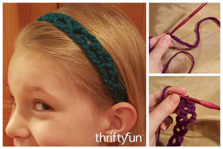 Making a Simple Crochet Headband