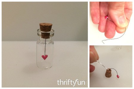 Making a Tiny Heart in a Bottle