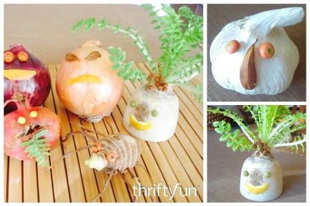 Making Veggie Monsters