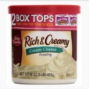 tub of frosting