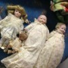5 unidentified dolls