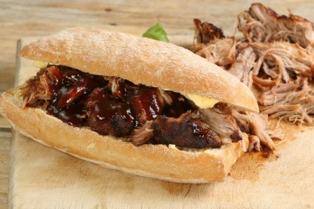 Barbecued Pork Sandwiches