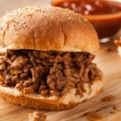 Slow Cooker Barbeque Beef Sandwiches