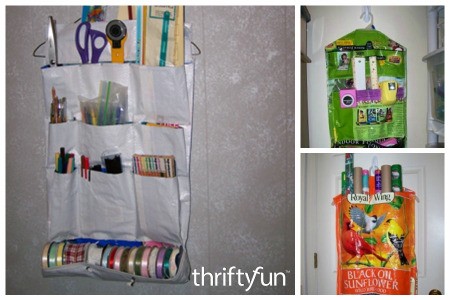 Making an Organizer from Pet Food Bags