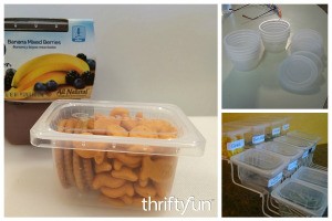 Uses for Plastic Baby Food Containers