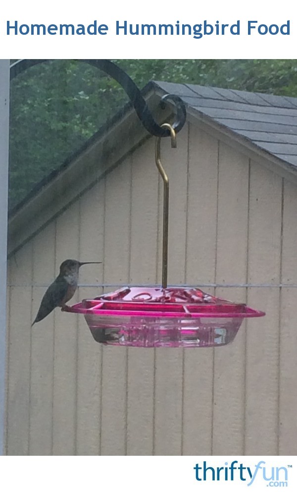 Homemade Hummingbird Food ThriftyFun