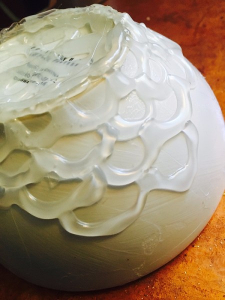 Hot Glue Basket Bowl