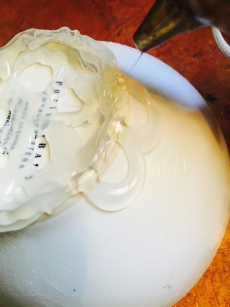 Hot Glue Basket Bowl