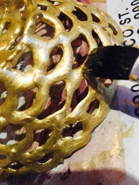 Hot Glue Basket Bowl