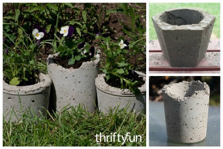 Making Hypertufa Planters