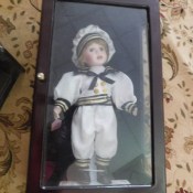 Vincent doll in old fashioned sailor suit