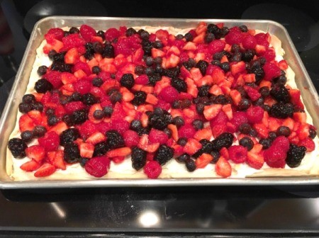 Berry Slab Pie