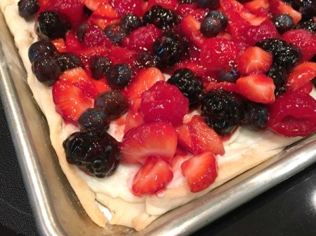 Berry Slab Pie