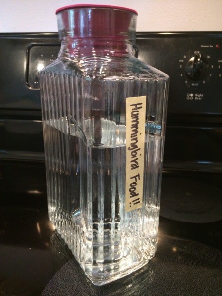 Homemade Hummingbird Food