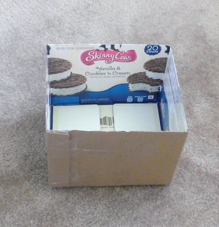 Crochet Chain Covered Box