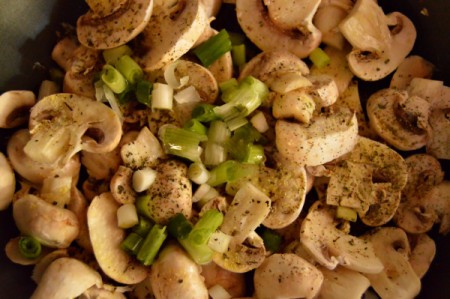 Spicy Mushroom and Rice Stir Fry