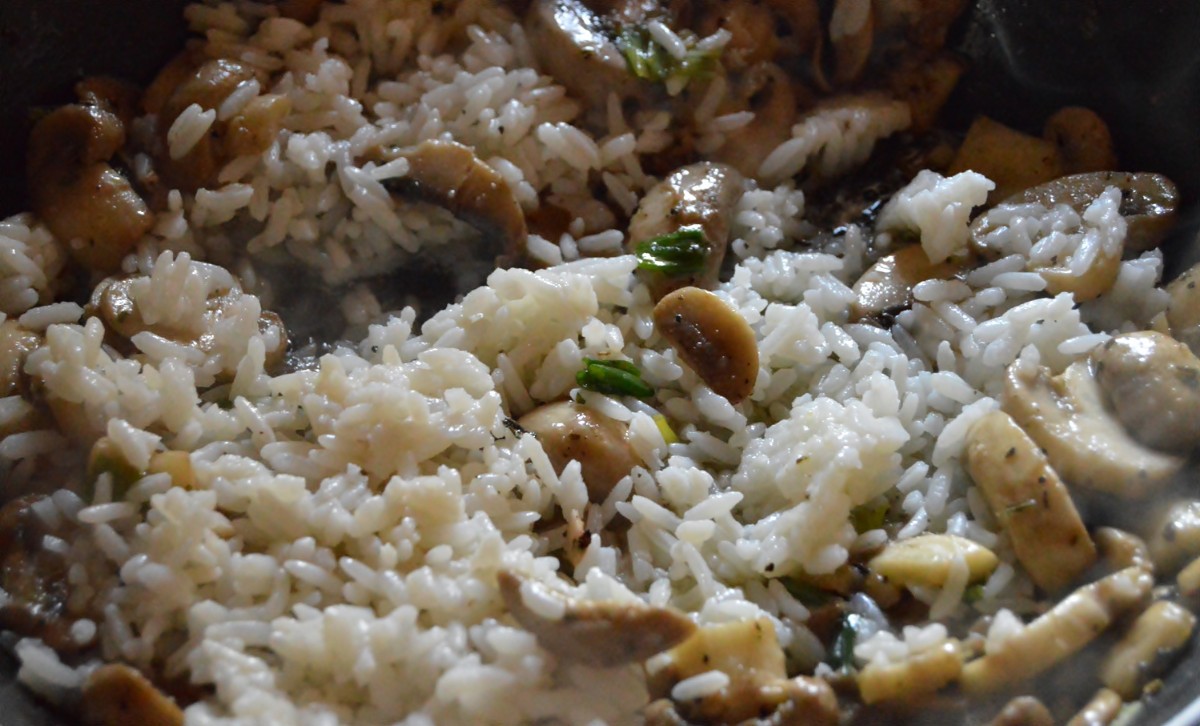 Spicy Mushroom and Rice Stir Fry ThriftyFun