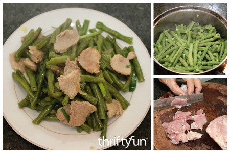 Pork With Green Beans