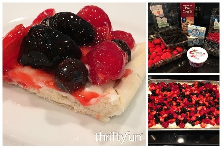 Making a Berry Slab Pie