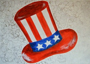 Uncle Sam Independence Day Placemat