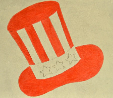 Uncle Sam Independence Day Placemat