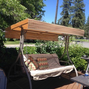 Replacement Canopy for an Outdoor Swing