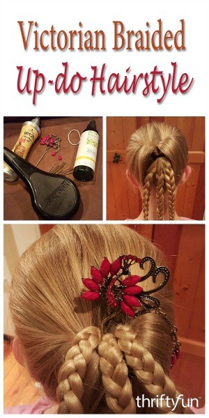 Victorian Braided Up-do Hairstyle  ThriftyFun