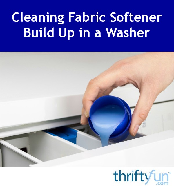 softener fabric build cleaning washer