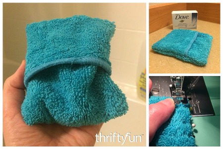 Making a Washcloth Soap Pouch