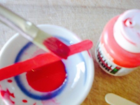 Clothespin and Popsicle Stick Plane