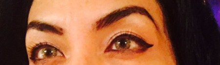 eyebrow closeup