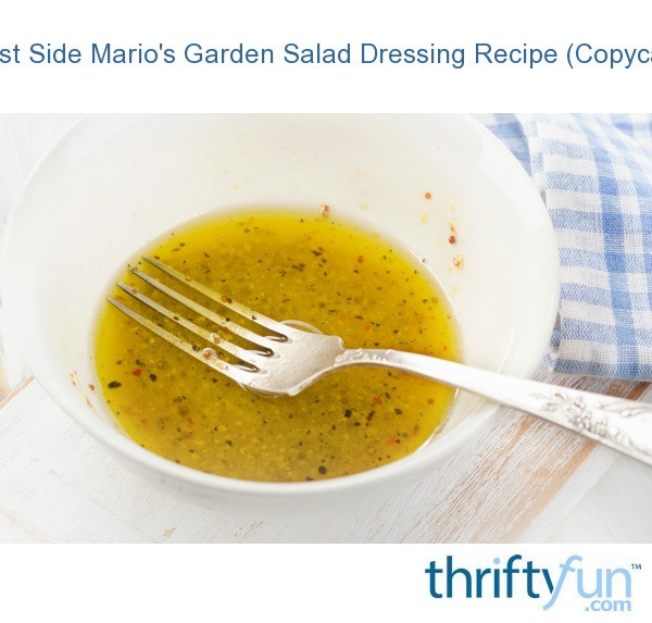 East Side Mario's Garden Salad Dressing Recipe (Copycat) ThriftyFun