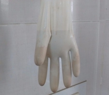 Simple Plaster of Paris Hand Keyholder