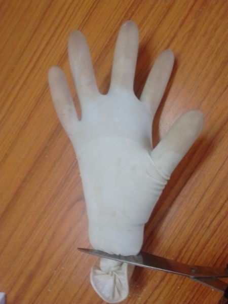 Simple Plaster of Paris Hand Keyholder