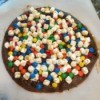 Candy Brownie Pizza