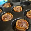 Mini Meat Loaf - cooked min meat loafs, still in the cupcake pan