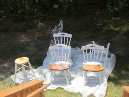 Refinishing my 44 year old Kitchen Set