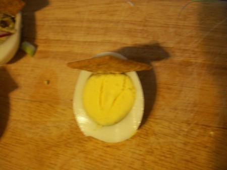 Egg Head Graduate Deviled Eggs