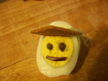 Egg Head Graduate Deviled Eggs