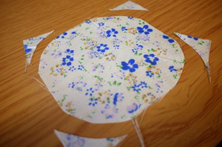 Pretty Fabric Brooch