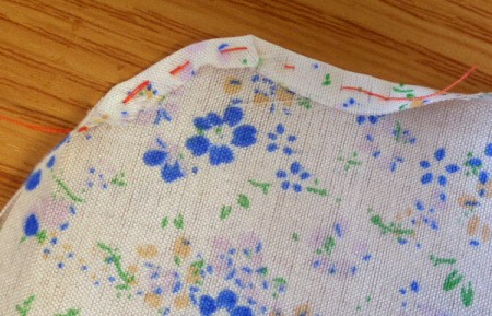 Pretty Fabric Brooch