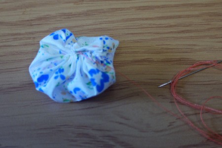 Pretty Fabric Brooch