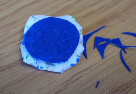 Pretty Fabric Brooch