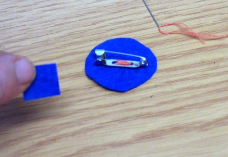 Pretty Fabric Brooch