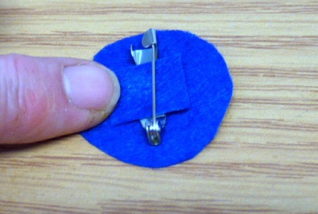 Pretty Fabric Brooch