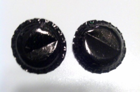 Metal Bottle Cap Oysters with Pearls