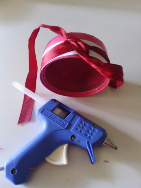 Cat Food Can as Candle Holder or Centerpiece