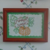 Framing Embroidery Projects