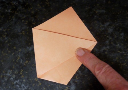 Origami Cup and Ball Game